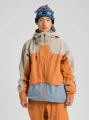 Kurtka Burton AK Swash Synthetic Insulated GORE-TEX 2L Chinchilla Gray / Goldfish Orange / Airstream Blue