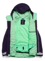Kurtka Burton AK Swash Synthetic Insulated GORE-TEX 2L Nightshade Purple / Apparition Gray / Green Voltage
