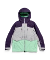 Kurtka Burton AK Swash Synthetic Insulated GORE-TEX 2L Nightshade Purple / Apparition Gray / Green Voltage
