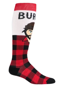 Men's Burton Party Lap socks lumberjack