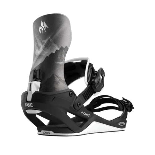 Wiązania snowboardowe Jones Mercury FASE MTN Black / Silver