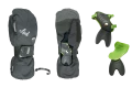 Rękawice damskie z ochraniaczami Level Half Pipe mitt Gore tex black