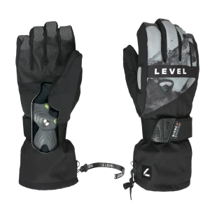 Level Fly Pk pattern Gloves with Protectors