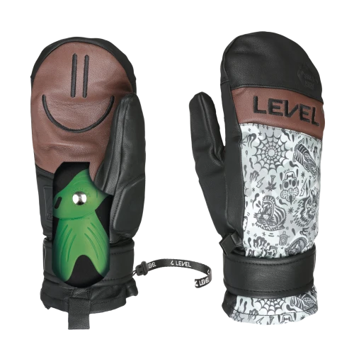Rękawice z ochraniaczami Level Phantom Mitt pk black