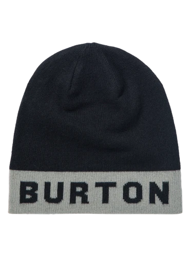 Burton recycled billboard beanie Sharkskin/True Black