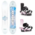 Snowboard Ride Saturday + wiązania Ride Specter Purple 2027