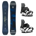 Snowboard Ride Current + wiązania Ride Circuit Silver 2027