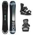 Snowboard Ride Manic + wiązania Ride C-4 Black 2027