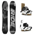 Ride Moderator Snowboard + Ride Drone Men's White Bindings 2027