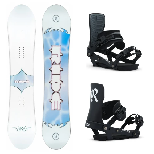 Ride Saturday Snowboard + Ride Specter Women's Black Bindings 2027
