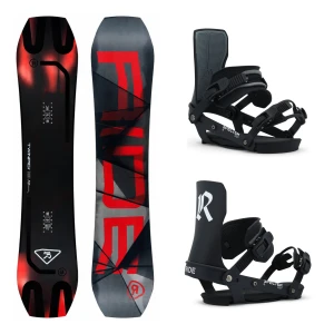 Ride Twinpig Snowboard + Ride Specter Men's Black Bindings 2027