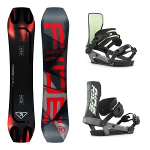Ride Twinpig Snowboard + Ride Specter Men's Gunmetal Bindings 2027
