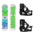Bataleon Minishred Snowboard + Minishred Black Bindings 2027