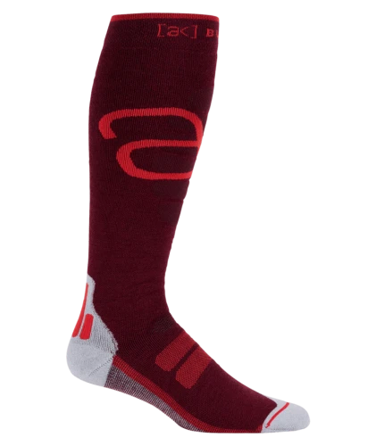 Men's Burton Performance Sock Rum Raisin/Hot Tamale