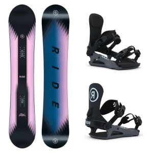 Snowboard Ride Heartbreaker + wiązania Ride CL-2 Black 2027