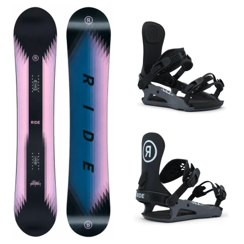 Ride Heartbreaker Snowboard + Ride CL-2 Black Bindings 2027
