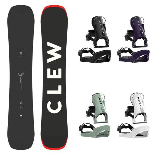 Deska snowboardowa Clew Decoded + wiązania Clew Independence