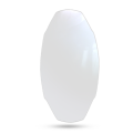Skimboard GoZone K2 White/Black HPL + EVA